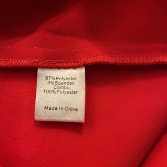 NWOT ❣️ Red Jagger Halter Top XS - Picture 10 of 11